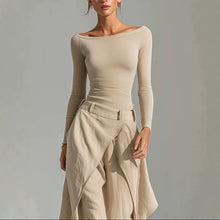 Load image into Gallery viewer, Loose top+pants two-piece set for women