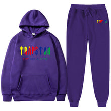 Load image into Gallery viewer, Men's Oversized Letter Print Hoodie and Sweatpants Two-Piece Set
