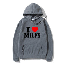 Load image into Gallery viewer, I Love Milfs Hoodie Men Women Fashion Hoodie