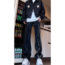Load image into Gallery viewer, Casual Washed Dye Wide Leg Jeans for Men