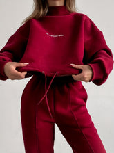 Load image into Gallery viewer, Women's Printed Hoodie Set, Two-Piece Outfit