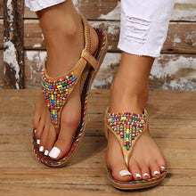 Load image into Gallery viewer, Women Comfortable Toe-Strap Rhinestone Flip-Flops