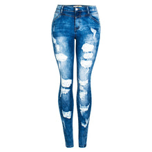 Load image into Gallery viewer, Trend Distressed Women`s Jeans Denim Streetwear Female Pants