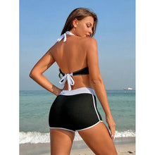 Lade das Bild in den Galerie-Viewer, Two-piece Swimsuit for Women High-waisted Bikini Swimwear