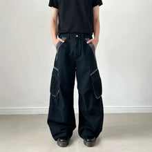 Load image into Gallery viewer, Vintage Side Multi-Pocket Cargo Pants