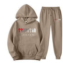 Load image into Gallery viewer, Men's Oversized Letter Print Hoodie and Sweatpants Two-Piece Set