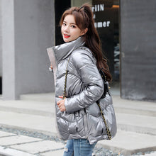 Load image into Gallery viewer, Parka Warm Female Cotton Padded Jacket Casual