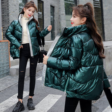 Load image into Gallery viewer, Parka Warm Female Cotton Padded Jacket Casual