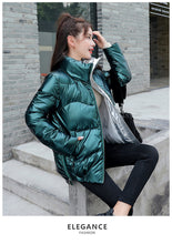 Load image into Gallery viewer, Parka Warm Female Cotton Padded Jacket Casual