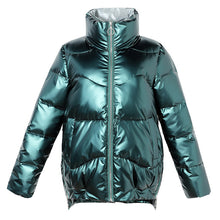 Load image into Gallery viewer, Parka Warm Female Cotton Padded Jacket Casual