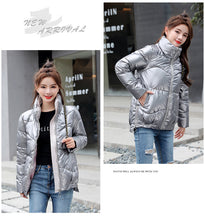 Load image into Gallery viewer, Parka Warm Female Cotton Padded Jacket Casual