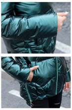 Load image into Gallery viewer, Parka Warm Female Cotton Padded Jacket Casual