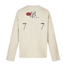 Load image into Gallery viewer, Letter Print Loose Casual Long Sleeve T-Shirt for Men