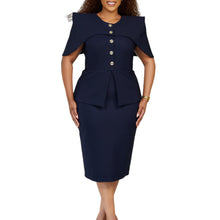 Load image into Gallery viewer, Button up hip dress