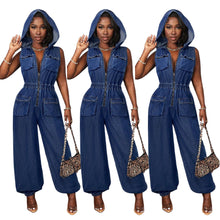 Load image into Gallery viewer, Cowboy jumpsuit jumpsuit work pants