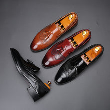 Lade das Bild in den Galerie-Viewer, Plus cashmere Business Leather Shoes Men