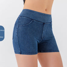 Load image into Gallery viewer, High Waist Hip Lifting Yoga Cowboy Shorts-Slimming & Abdominal Compression