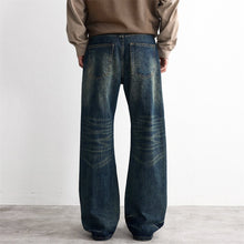 Load image into Gallery viewer, Washed denim jeans