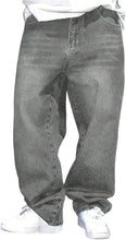 Load image into Gallery viewer, Casual Gray Men's Distressed Design Jeans