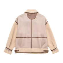 Load image into Gallery viewer, Street splicing jacket for women's clothing