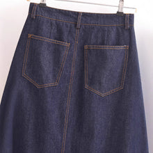 Load image into Gallery viewer, denim skirt