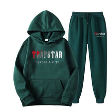 Load image into Gallery viewer, Men's Oversized Letter Print Hoodie and Sweatpants Two-Piece Set