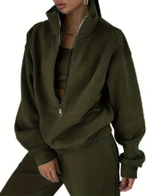 Lade das Bild in den Galerie-Viewer, Comfortable Casual; Zipper Hoodie 2 Piece Set