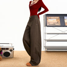 Load image into Gallery viewer, Melange Wide-Leg Jeans for Women