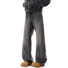 Load image into Gallery viewer, Flared Denim Pants Men's Unique Design Style Jeans