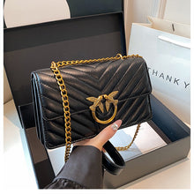 Load image into Gallery viewer, Elegant Fashion Versatile Shoulder Embroidered Small Square Bag