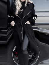 Charger l'image dans la galerie, Plus Size, Elegant Hooded fCasual Zippered Side Pockets Jacket