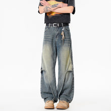 Load image into Gallery viewer, Mens Washed Gradient Denim Pants