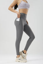 Load image into Gallery viewer, No awkward line yoga pants for women high waist hip lifting side fitness