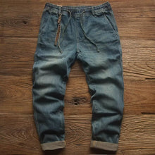 Lade das Bild in den Galerie-Viewer, Autumn American Heavy Fashion Jeans Men
