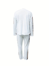 Load image into Gallery viewer, Women'S Plus Size Stretch Polyester Blend Long Sleeve and Pants Set