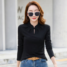 Load image into Gallery viewer, Long sleeved women's T-shirt