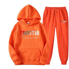 Load image into Gallery viewer, Men's Oversized Letter Print Hoodie and Sweatpants Two-Piece Set