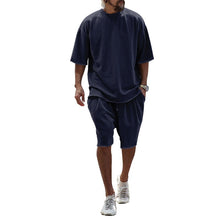 Load image into Gallery viewer, Sports suit casual loose short sleeved T-shirt shorts trendy men's clothing