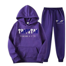 Load image into Gallery viewer, Men's Oversized Letter Print Hoodie and Sweatpants 2-Piece Set