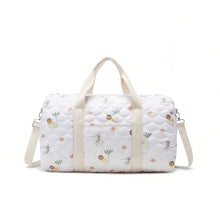 Load image into Gallery viewer, Embroidered Travel Bag Large Capacity Luggage Bag Lightweight Carry-on Handheld Shoulder Bag Boston Bag