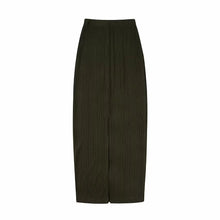 Load image into Gallery viewer, 2 Pieces Rib Knit Lace Up Slim Knitted Skirt Set
