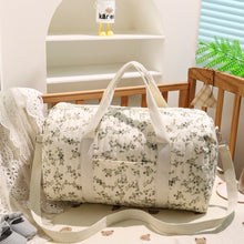 Load image into Gallery viewer, Embroidered Travel Bag Large Capacity Luggage Bag Lightweight Carry-on Handheld Shoulder Bag Boston Bag