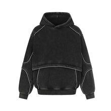 Load image into Gallery viewer, Washed hooded sweatshirt for men