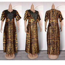 Cargar imagen en el visor de la galería, African Women's Printed Loose Dress