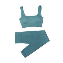 Lade das Bild in den Galerie-Viewer, Women's Fashion Thread Sports And Fitness Yoga Clothing Set