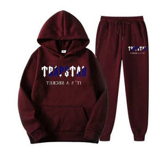 Load image into Gallery viewer, Men's Oversized Letter Print Hoodie and Sweatpants 2-Piece Set