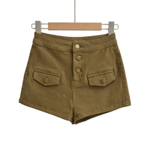 Load image into Gallery viewer, Low waisted shorts for women
