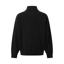 Load image into Gallery viewer, Irregular High Neck Sweater Men Trendy Design Loose Knitwear