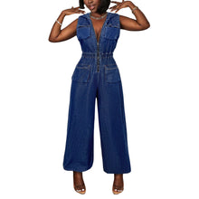 Load image into Gallery viewer, Cowboy jumpsuit jumpsuit work pants