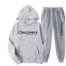 Load image into Gallery viewer, Men's Casual Hooded Sweatshirt Jogger Pants Set